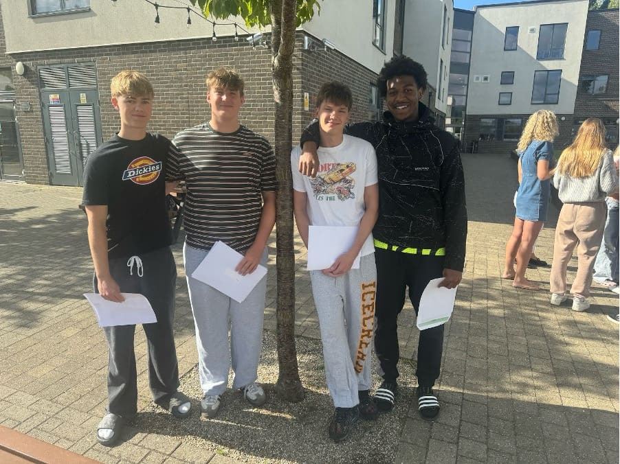 2024 A-Level results 4 boys